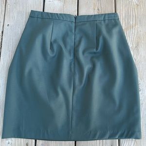 Silence and Noise hunter green skirt